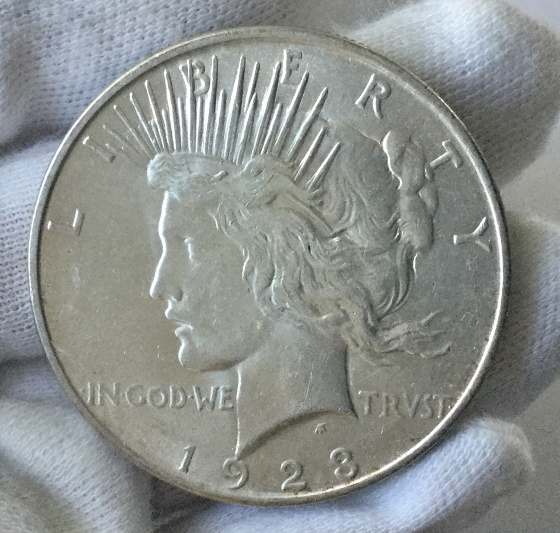 1923-D-Peace-Dollar-For-Grading---Bu?