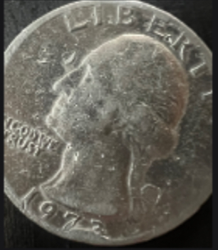 1973-Quarter---It-Has-A-Date-Error,-But-Appears-The-Be-A-1973.