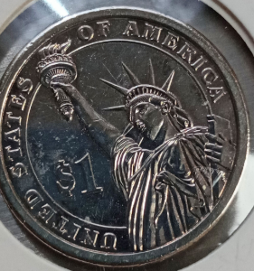 Why-Is-One-Of-My-Presidential-Gold-Dollars-Silver