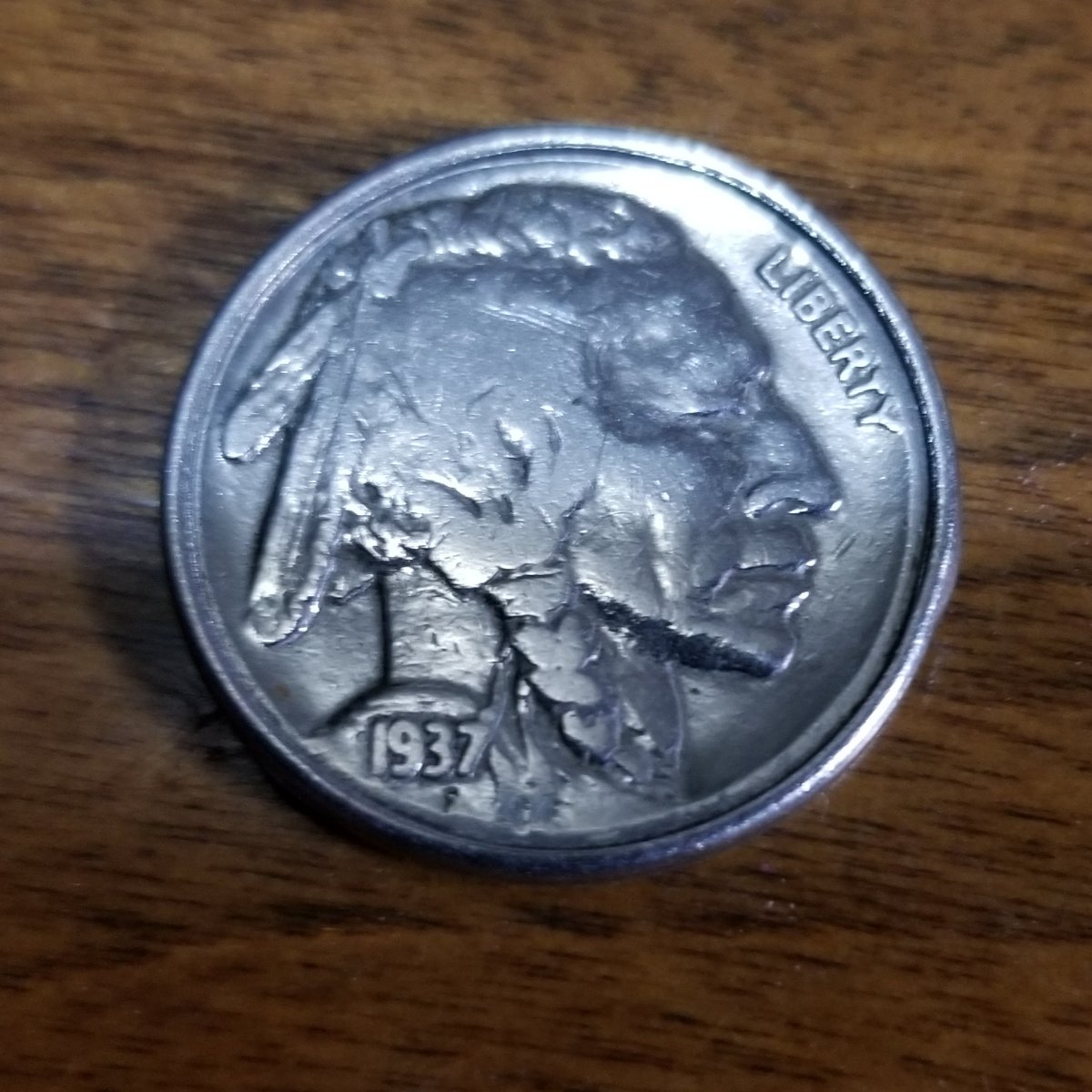 1937-Buffalo-Nickle-Coinstar-Score!