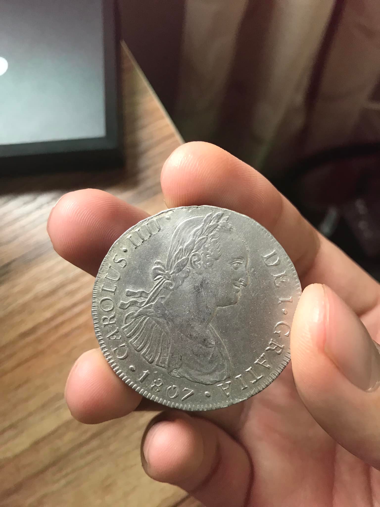 Help-Identify-My-Carolus-IV-1807-Coin-Is-Genuine-Or-Fake