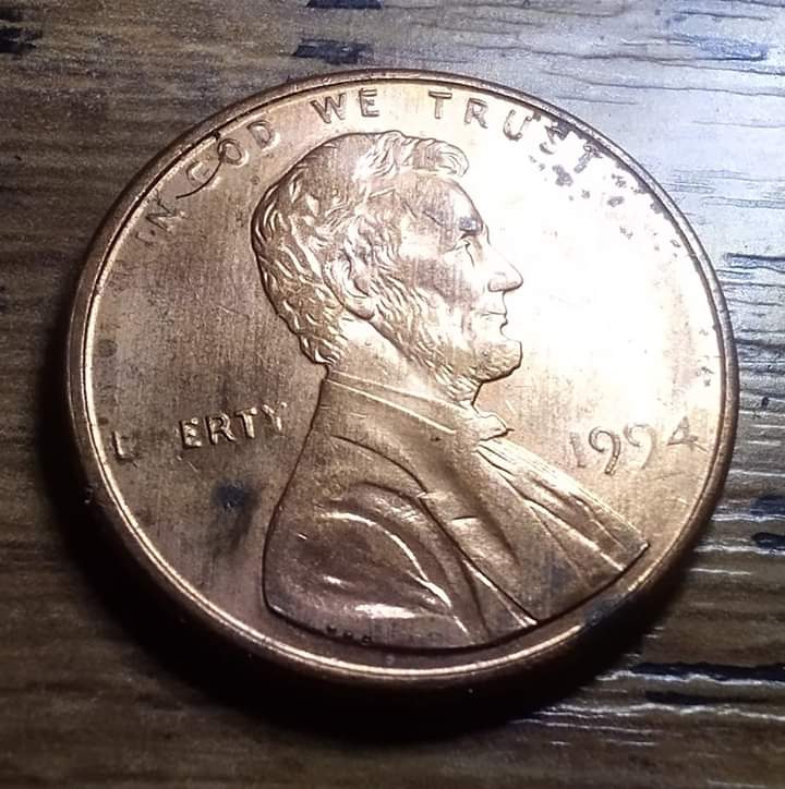 1994--Lincoln-Penny-With-Missing-Letters-On-Obverse