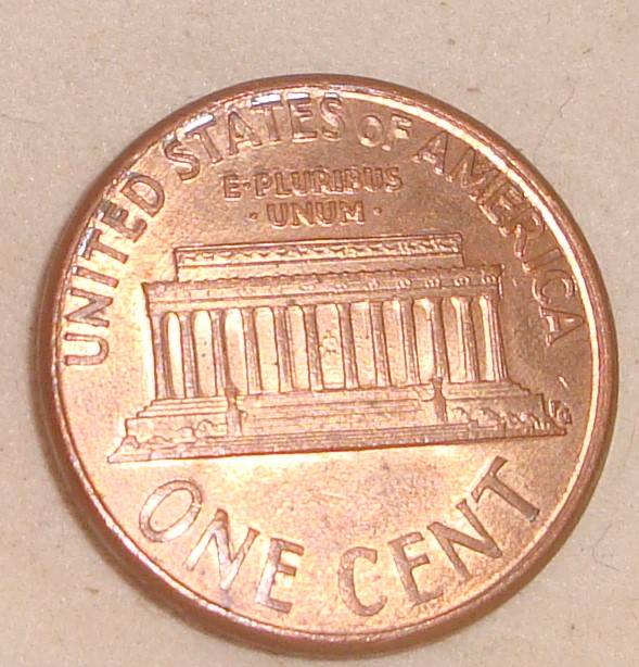 1992-Lincoln-Penny-With-A-Crazy-Ear-,-And-Crazy-Letters-On-Reverse