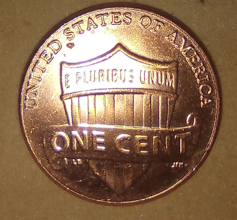 2023-D-Penny-DDO-On-Reverse-With-Fingerprint-On-Obverse
