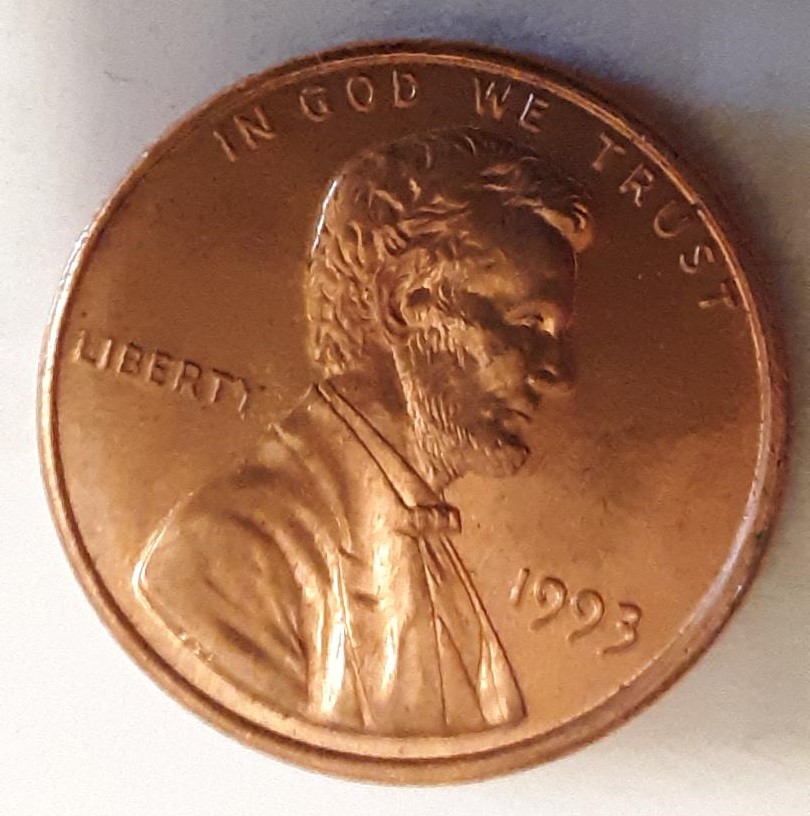 1993-Penny-With-Shadow-Around-Head