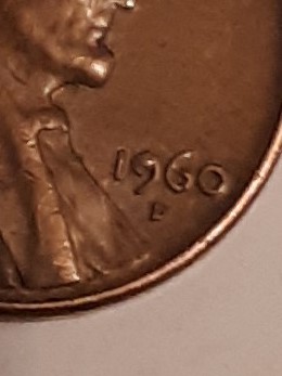 1960-D-Penny-With-Chip-In-Date