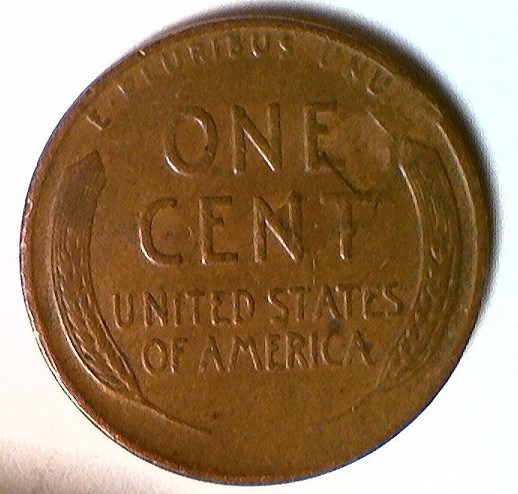 1944-Penny-With-Strike-Thru-Possible-On-Reverse