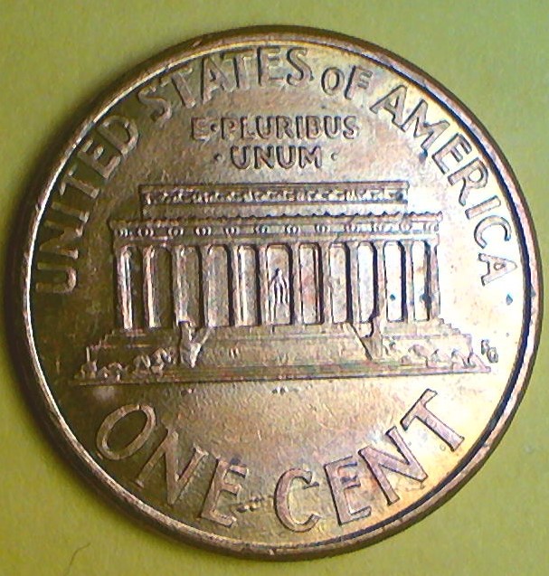 2000-Penny-With-Linear-Bubbleunder-The-Words-One-Cent-On-Reverse