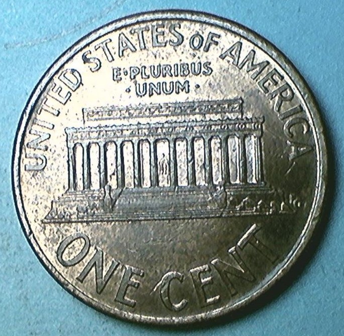 1995-Penny-With-Die-Crack-From-The-Rim-To-The-Nose-On-Obverse