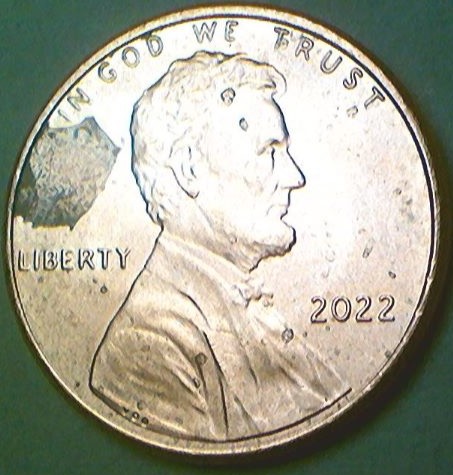 2022-Penny-With-Possible-Plating-Erro-Or-Damage