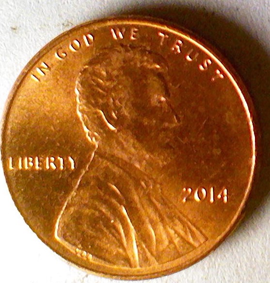 2014-P-Penny-With-Die-Crack-On-Reverse