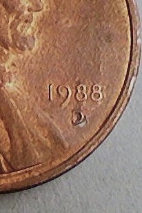 1988-D-Penny-With-Possible-MD-Plus-Rot