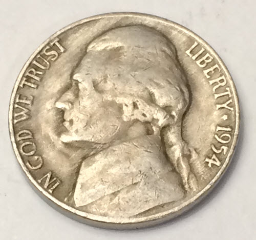 1954-S-Jefferson-Nickel---Progressive-Indirect-Design-Transfer-Pidt