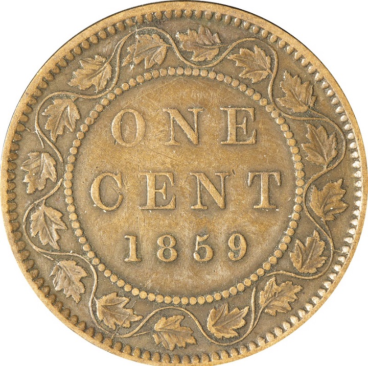 1859-Canadian-Large-Cents-From-The-Okiecoiner-Collection