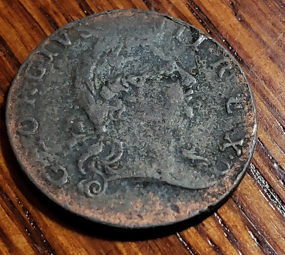 1773-Virginia-Halfpenny,--Fake?