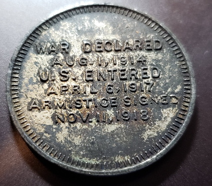 World-War-1-Peace-On-Earth-Good-Will-To-Men-Medal