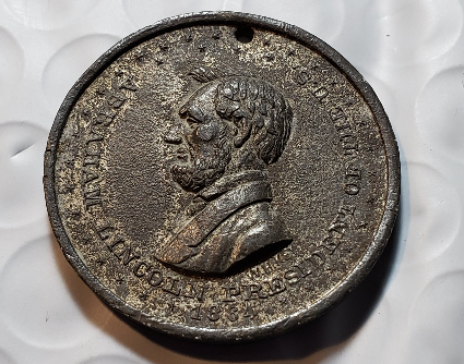 1864-Lincoln-Campaign-Token---Conservation-Question