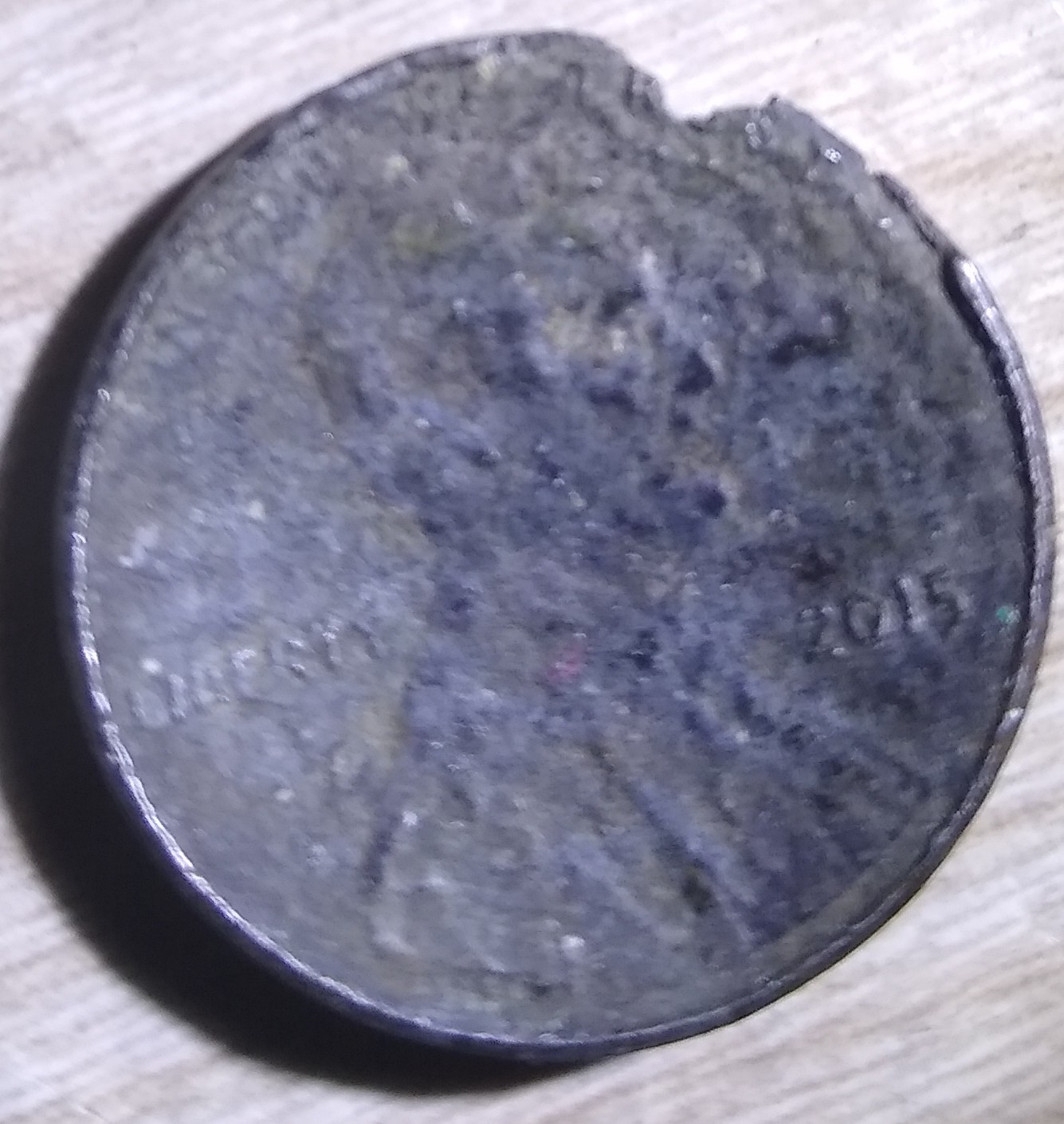 2015-Penny-Oversized-With-No-Stretching-And-Weighing-2.48-Grams