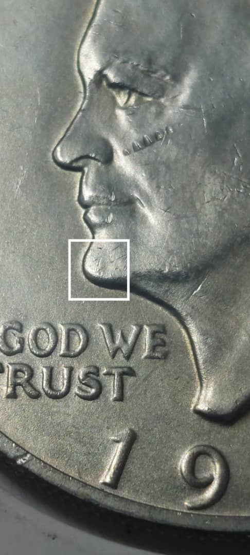 What's-That-Letter-'Z'-Doing-There-On-A-1971-S-Eisenhower-Silver-Dollar-Coin?