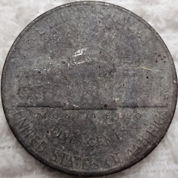 Found-A-1962-D-Jefferson-Nickel---A-Nice-'Grey-Beauty'