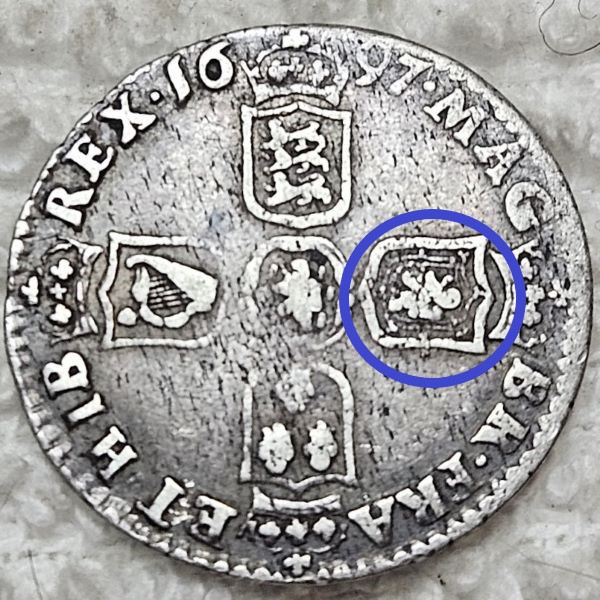 1697-William-III---6-Pence-Silver-Coin