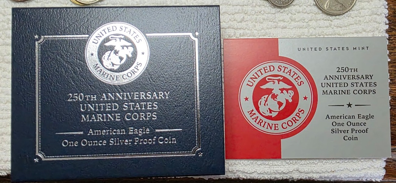250th-Anniversary-US-Marine-Corps-American-Eagle-One-Ounce-Silver-Proof-Coin-Available-On-11/10/25