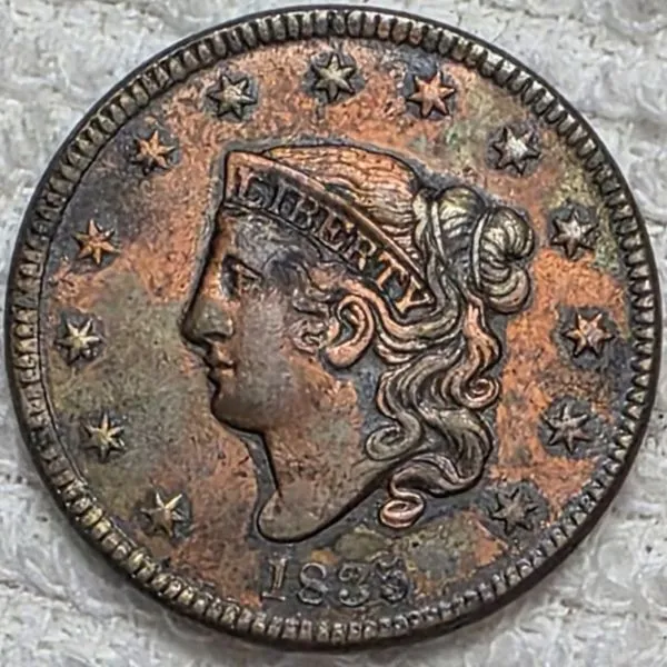 1835-Coronet-Large-Cent