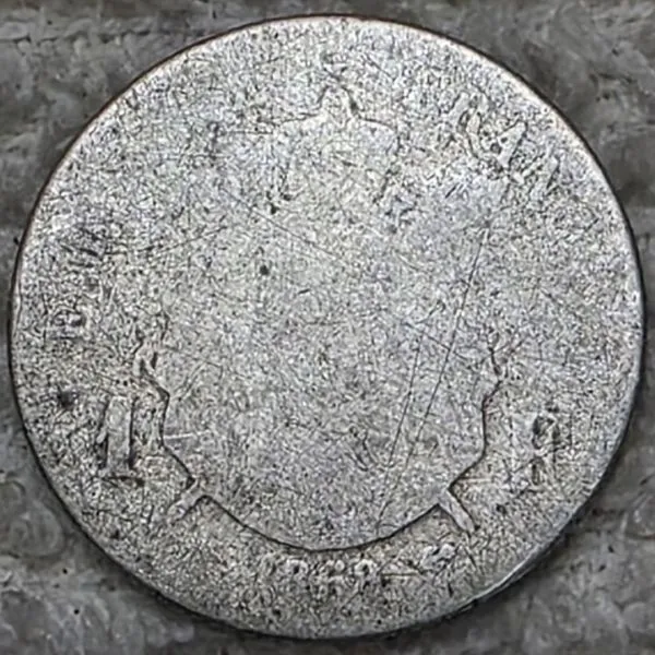 1868-France-1-Franc-Napoleon-III-Silver-Coin