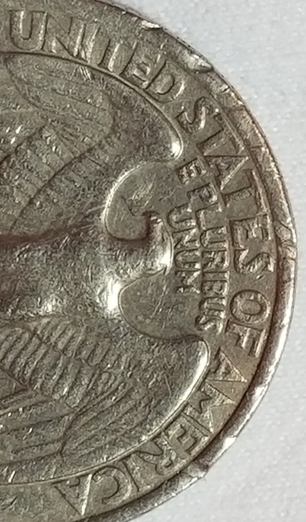 1977-Washington-Quarter-With-Numerous-Rim-Cuds