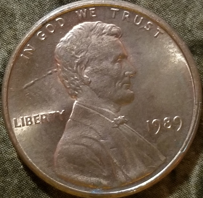 Several-Lincoln-Pennies-From-1989-With-Gas-Bubbles