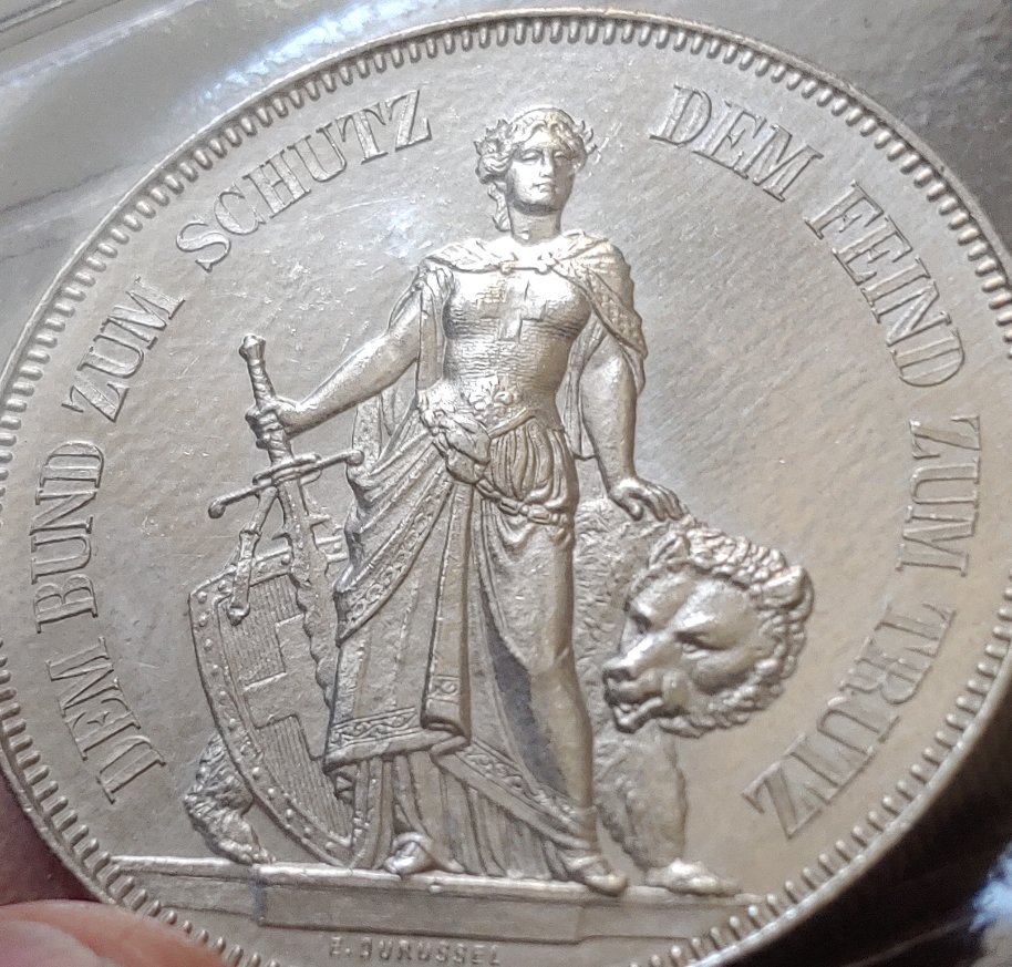 1885-Bern-Swiss-Shooting-Thaler
