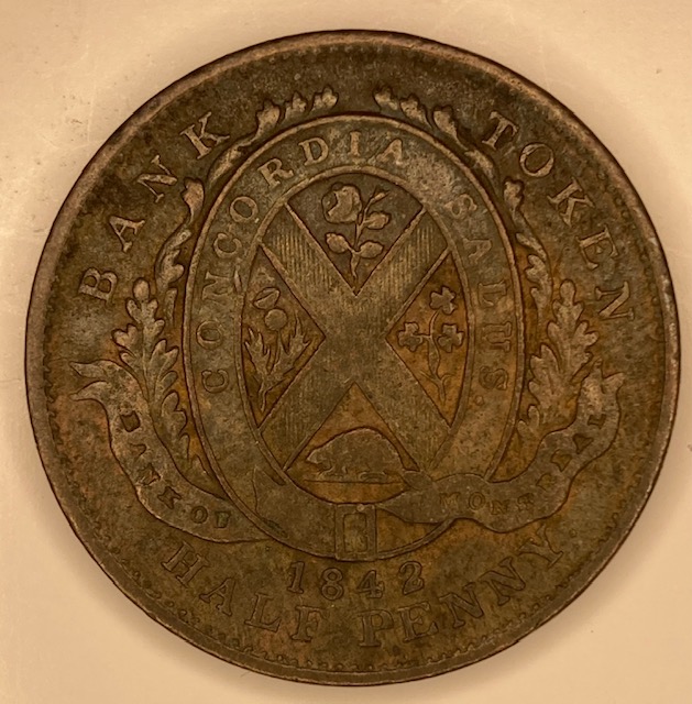 1842-Bank-Token-Half-Penny