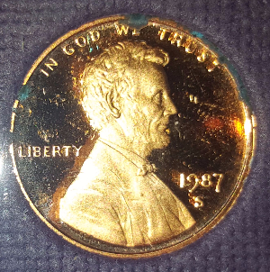1990-US-Mint-Proof-Set-And-Others-With-Verdigris-On-Penny