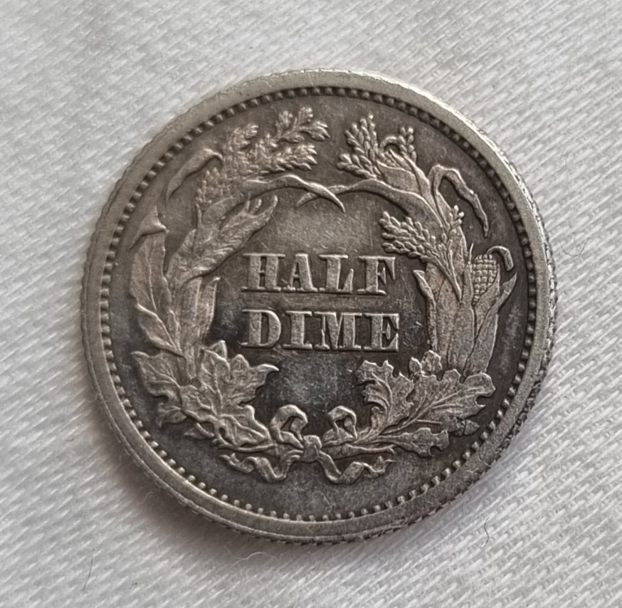 1865-Half-Dime-Proof-Or-Ms,-How-To-Know?