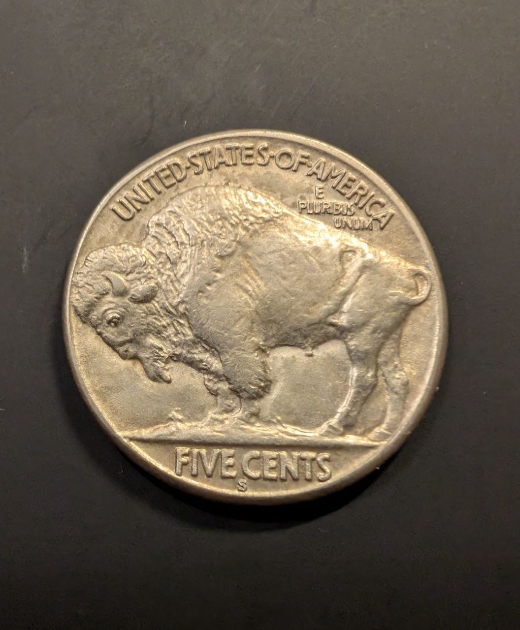 1918-S-Buffalo-Nickel-Die-Lamination