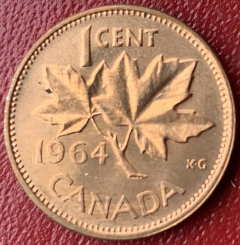 Canadian-1964-1-Cent---Dot?