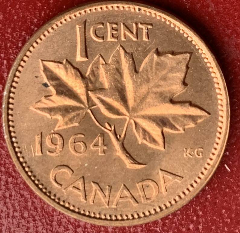 Canadian-1964-1-Cent---Dot?