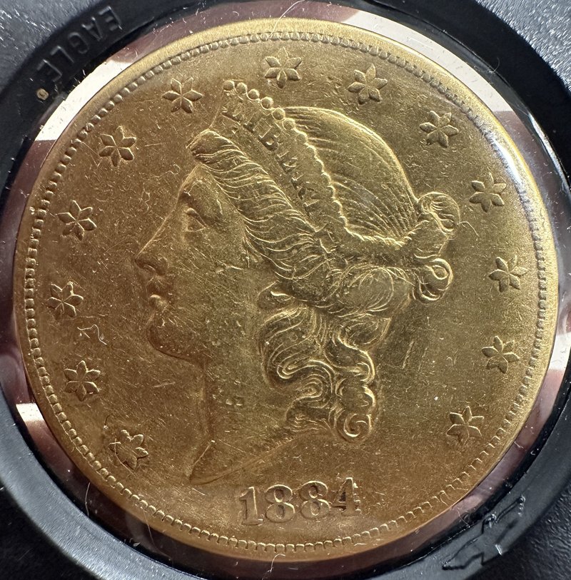 1884-S-Liberty-Head-$20-For-Grading-/-Opinion