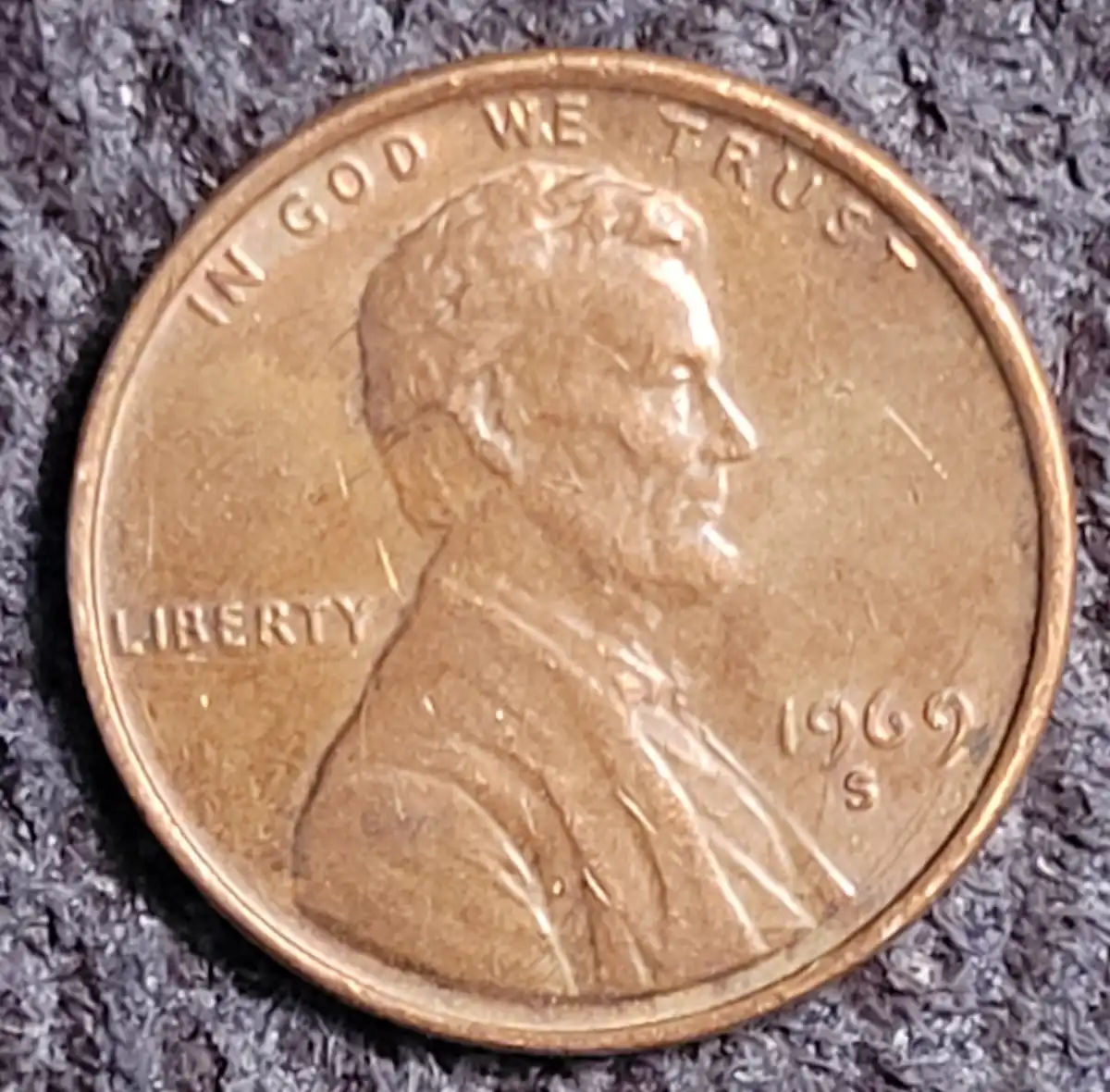 1969-S-Lincoln-Penny---Floating-Roof-And-Weak-FG---Opinions-Please