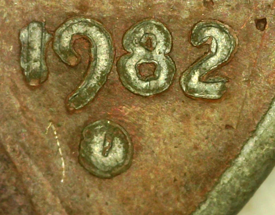 1982-D--Penny-Zinc-Showing