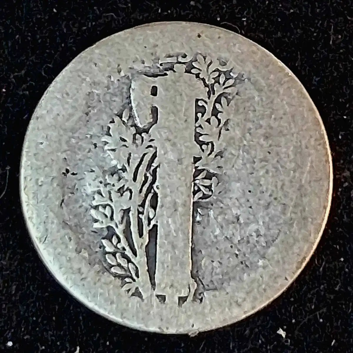 1916-Mercury-Dime-About-P/Fr.-Possibly-A-Denver?