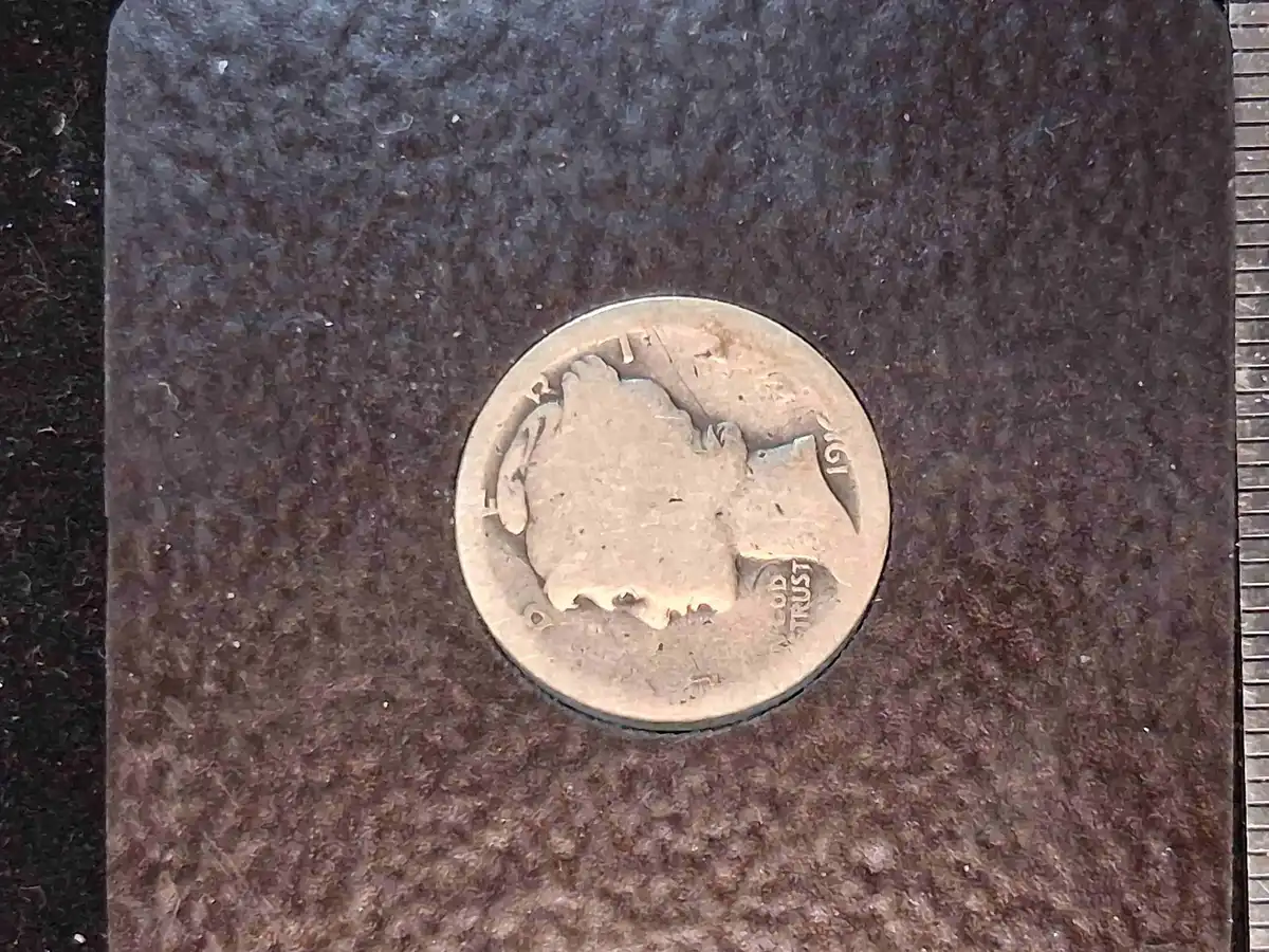 1916-Mercury-Dime-About-P/Fr.-Possibly-A-Denver?