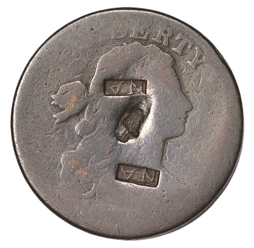 A-Pair-Of-Counterstamped-Coppers---Early-Boston-Silversmith