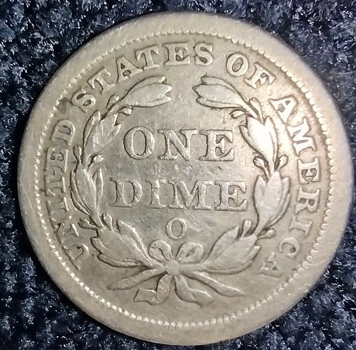 1856-O-Seated-Liberty-Dime-For-Grading