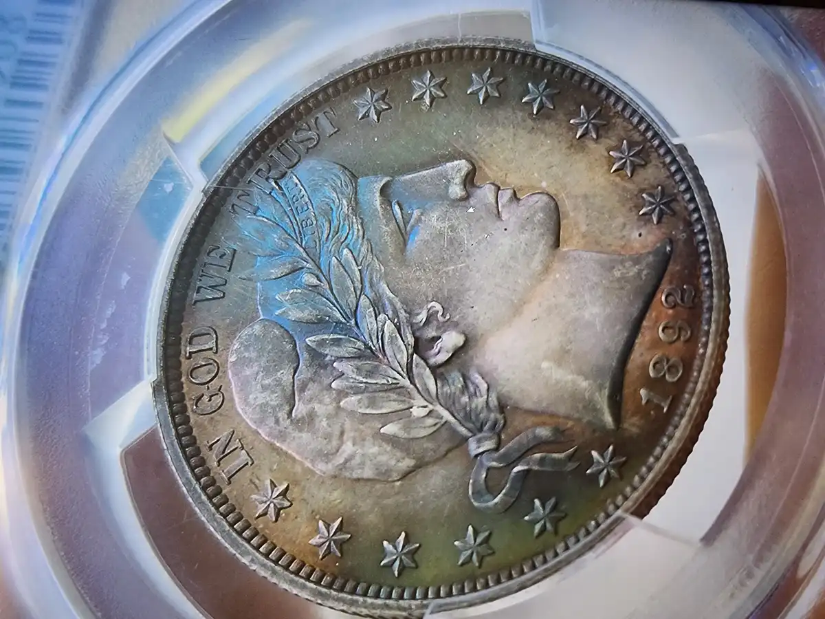 1892-Barber-Half-Dollar---Please-Evaluate-The-Toning-For-Premium-And-Type