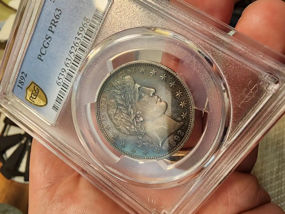 1892-Barber-Half-Dollar---Please-Evaluate-The-Toning-For-Premium-And-Type