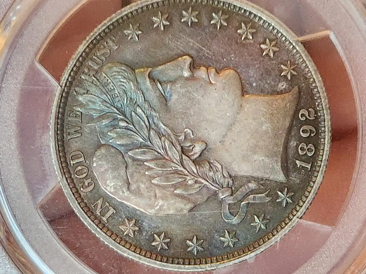 1892-Barber-Half-Dollar---Please-Evaluate-The-Toning-For-Premium-And-Type