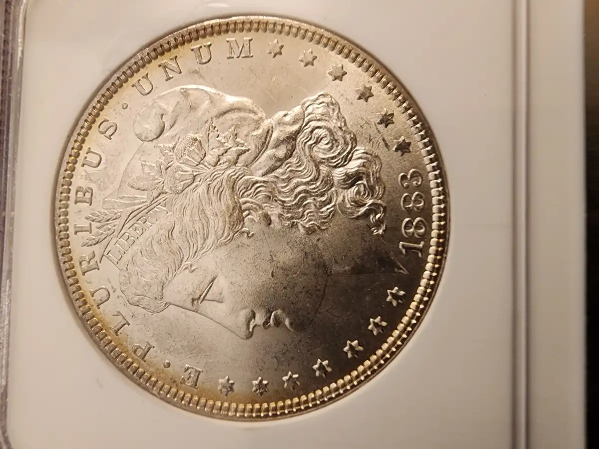 What-Would-You-Value-This-1883-P-Morgan-Dollar-Given-It's-Star-Designation,-Rainbow-Toning-And-CAC-S