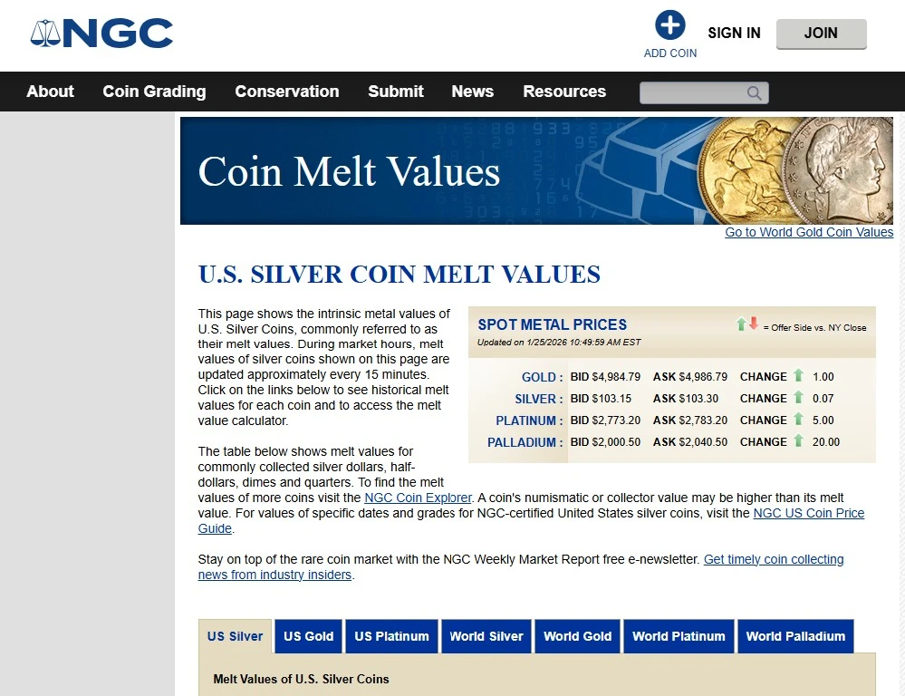 Spreadsheet-To-Give-You-Values-Of-90%-Silver-For-Reference
