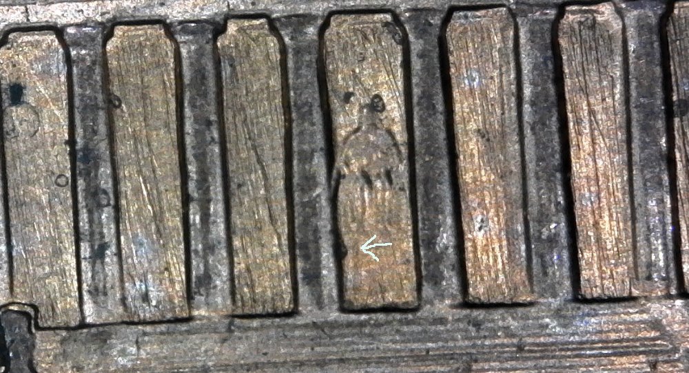 1990-P-Lincoln-Cent-With-Very-Nice-Unlisted-Column-Bar-DDR-Found-CRH